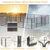 Dog Pens Outdoor 32" Height Foldable 16 Panels Heavy Duty Metal Portable Dog Playpen Indoor Anti-Rust Exercise Dog Fence with Doors for Large/Medium/S