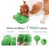 Snuffle Broccoli Dog Puzzle Toys Increase IQ Slow Dispensing Feeder Pet Cat Training Games Feeding Feeding Food Intelligence Toy