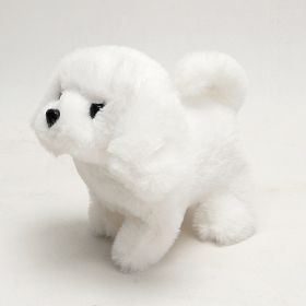 Children's simulation electric dog (Option: White bear)