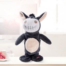 Electronic Robot Donkey Remote Control Kids Plush Toy Speak /walk/sing (Option: 5Style-20 to 29cm)