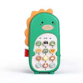 Early education simulation mobile phone (Color: Green)