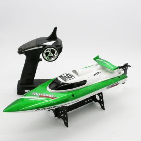 Remote Control Toy Boat Remote Control Boat Model Water Remote Control Speed Boat (Color: Green)