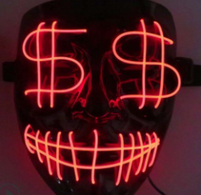 Prom Party Mask (Color: Red)