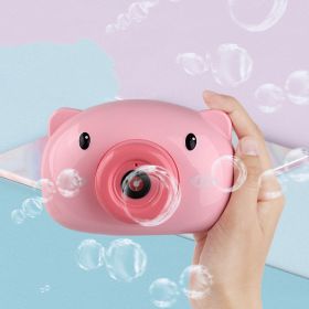 child Bubble machine camera (Option: Bubble Pig)