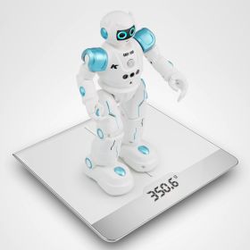 Remote control intelligent robot (Color: Blue)