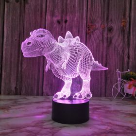 Cartoon cute dinosaur night light (Option: Plug and touch)