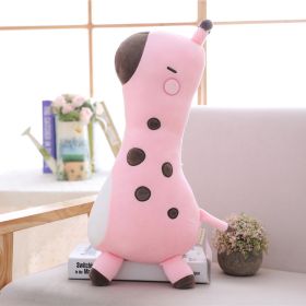 Girls sleep with Sika Deer toys (Option: Pink-50cm)