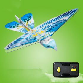 RC Bird Flight Drone (Color: Blue)