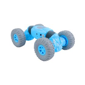 Remote control deformation vehicle off road vehicle climbing race car (Color: Blue)