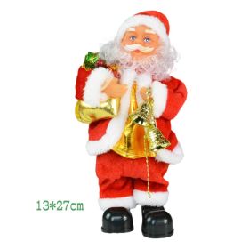 Electric Bell Santa Claus Toy (Option: Bell Pack Style)