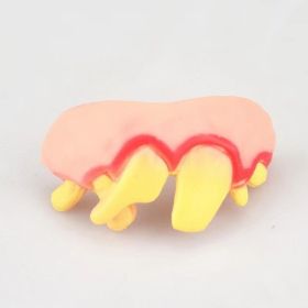 Rabbit Tooth Corgi Whole Toy Funny Funny False Teeth Set (Option: Crooked Teeth)