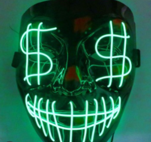 Prom Party Mask (Color: Green)