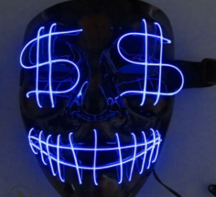 Prom Party Mask (Color: Blue)