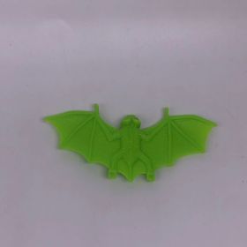 Creative Simulation Bat Halloween Decoration Props (Color: Green)
