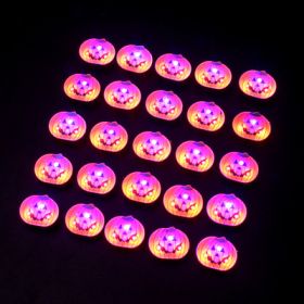 Halloween props gift glowing ring pumpkin lantern (Option: 25 evil brooches)