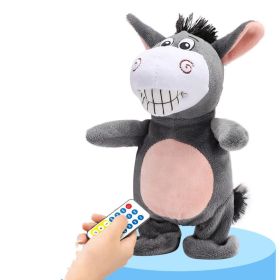 Electronic Robot Donkey Remote Control Kids Plush Toy Speak /walk/sing (Option: 11Style-20 to 29cm)