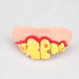 Rabbit Tooth Corgi Whole Toy Funny Funny False Teeth Set (Option: Decayed Teeth)