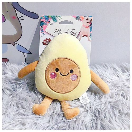 Pet Sound Plush Toy Avocado Series Molar