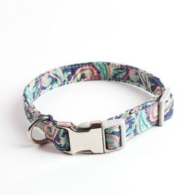 Fashion Cute Simple Pet Dog Collar (Option: Amorous green-S)