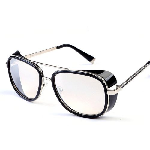 Iron Fashion Man 3 IRON TONY Windscreen Sunglasses for Men and Women Double beam Sunglasses Retro Personality Glasses Iron Fashion Man 3 IRON TONY Windscreen Sunglasses for Men and Women Double beam Sunglasses Retro Personality Glasses