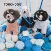 Touchdog Vogue Neck-Wrap Sweater and Denim Pant Outfit