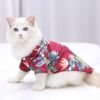 Hawai Beach clothing for Pet Dog Cat T-Shirts Cute for Small to Medium Dog Cats Cool Summer Vest Camp Shirt Clothes; dog clothes